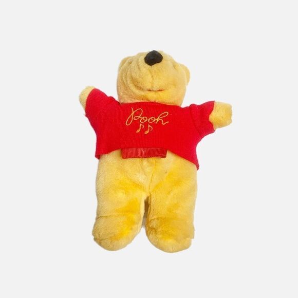 Vintage Winnie The Pooh Plush Walt Disney Gund Sears 12” Soft Shirt Music Sound - Picture 4 of 7